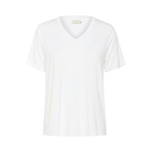 10508581-110601-t-shirt-col-v-femme-kaffe-frida-optical-white
