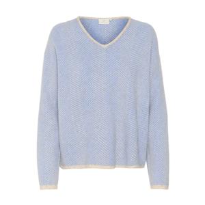 10509128-50718-pull-col-v-femme-kaffe-verana-provence