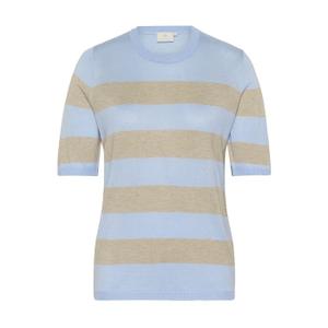 10509304-108230-blouse-en-tricot-femme-kaffe-loren-schambray-featherg-w-stripe