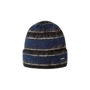 k3725-bk001-bonnet-kangol-fuzzy-stripe-black-tu