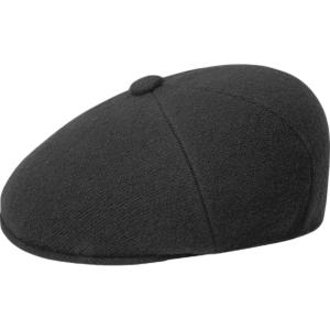 k3771-bk001-beret-kangol-wool-panel-575-black
