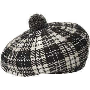k3778-bc020-beret-kangol-new-heritage-flat-black-check