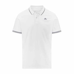 351683w-a01-polo-kappa-ezio-korporate-white-blue-ocean
