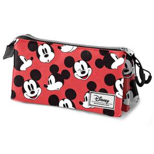 8445118029291-trousse-triple-enfant-karactermania-disney-mickey-blinks-rouge-23x11x10-cm