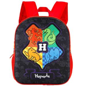 8445118034134-sac-a-dos-enfant-karactermania-harry-potter-hogwarts-3d-noir-rouge-multicolore-31x26x11-cm