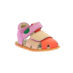 1216841-10-0-133-sandales-bebe-fille-kickers-sumkratch-rose-orange-peche