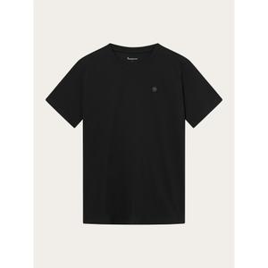 1010605-1300-t-shirt-a-badge-knowledgecotton-apparel-loke-black-jet