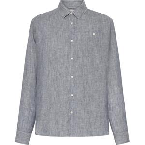 1090011-1226-chemise-manches-longues-reguliere-en-lin-knowledgecotton-apparel-vintage-indigo