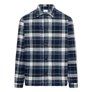 1190033-7021-surchemise-en-flanelle-de-coton-knowledgecotton-apparel-blue-check