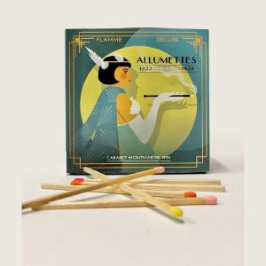 kb875lot6boudal-cab-livre-allumettes-plakat-cabaret-montmartre-bleu-jaune-blanc-11x11x3-cm