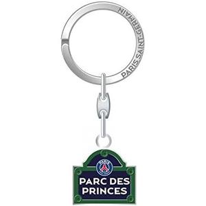 172psg601rue-porte-cle-plaque-de-rue-metal-psg-marine-8-5x18-5-cm