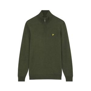 kn1041g-x65-pull-1-4-zip-lyle-scott-core-merino-mix-cactus-green