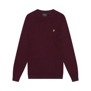 kn2110vc-z562-pull-col-rond-coton-merinos-lyle-scott-burgundy