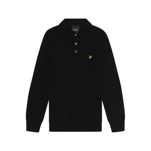 kn2113vc-z865-polo-manches-longues-coton-merinos-lyle-scott-jet-black