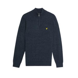 kn2330v-z56-pull-en-laine-d-agneau-1-4-zip-lyle-scott-blend-dark-navy-marl
