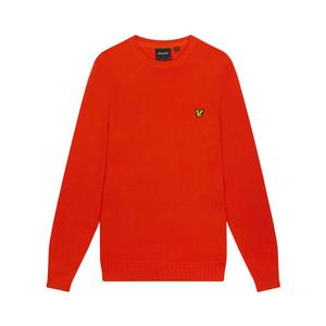 kn821v-x298-pull-en-coton-a-col-rond-lyle-scott-tangerine-tango