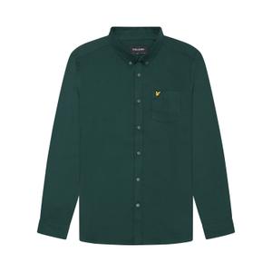 lw1920v-x311-chemise-lyle-scott-plain-flannel-argyle-teal