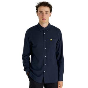 lw1920v-z271-chemise-uni-lyle-scott-dark-navy