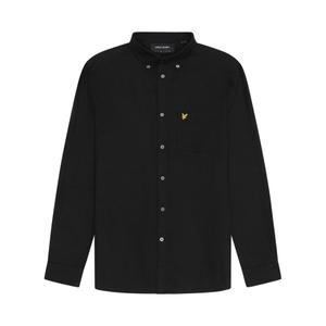 lw2112v-z865-chemise-lyle-scott-plain-oxford-jet-black