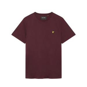 ts400vog-z562-t-shirt-lyle-scott-plain-burgundy