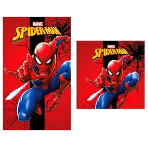 8435631345473-serviette-de-bain-marvel-marvel-spiderman-x2-rouge-30x50-cm