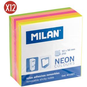 291037-bloc-notes-250-autocollants-4-couleurs-fluor-milan-x12-multicolore-5x5-cm