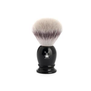 39k256-blaireau-de-rasage-pur-argente-muhle-classic-argente-noir-blanc-19-mm