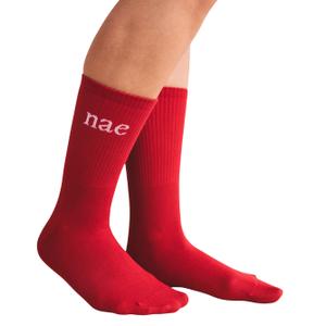 animal-friendly-sock-red-chaussettes-nae-vegan-shoes-animal-friendly-red