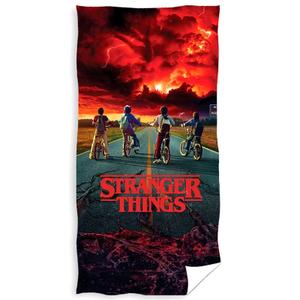 8435631308966-serviette-de-plage-en-microfibre-netflix-stranger-things-multicolore