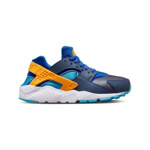 654275-422-baskets-enfant-nike-huarache-run-gs-bleu-gris-orange-clair-bleu