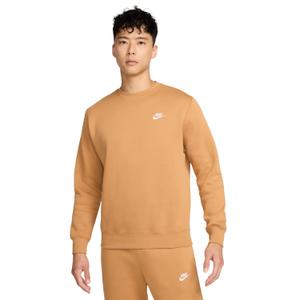 bv2662-224-sweatshirt-nike-club-fleece-flax-blanc