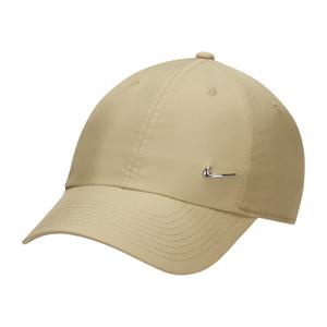 fb5372-276-casquette-sans-structure-metallique-nike-dri-fit-club-swoosh-vert-olive-argent-metallique
