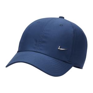 fb5372-410-casquette-sans-structure-metallique-nike-dri-fit-club-swoosh-bleu-nuit-marine-argent-metallique