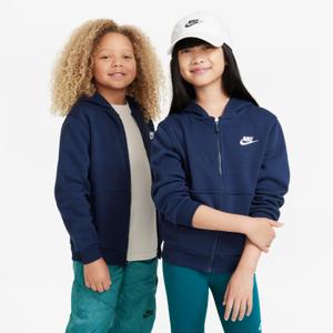 fd3004-410-sweatshirt-zippe-a-capuche-enfant-nike-club-fleece-lbr-bleu-nuit-marine-blanc