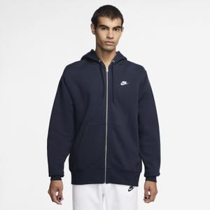 fn3861-451-sweatshirt-a-capuche-zippe-nike-club-fleece-obsidian-obsidian-white