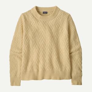 51025-chnl-pull-col-rond-en-laine-recyclee-melangee-femme-patagonia-chevron-cable-natural