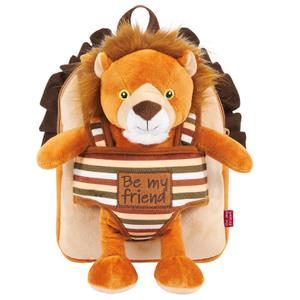 8015831130750-sac-a-dos-reversible-avec-peluche-perletti-lenny-lion-marron-25x22x5-cm