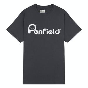 pfd0019-b91-t-shirt-penfield-bear-chest-print-gris-fonce