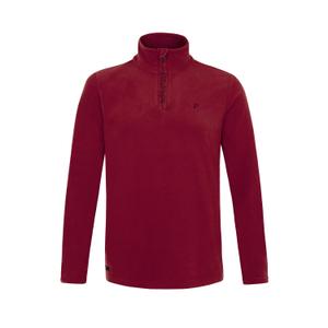 12709001-495-polaire-1-4-zip-protest-reperfecto-velvet-red