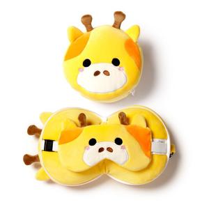 cush252-coussin-de-voyage-girafe-resteazz-peluche-2-en-1-avec-masque-yeux-puckator-jaune-17x14x9x14-cm