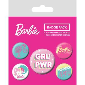 bp80815-pins-pyramid-barbie-girl-power-x5-rose-tu