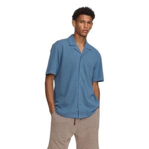 3175-blue-chemise-revolution-jaquard-cuban-blue