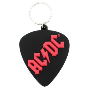 kh259-porte-cle-rock-a-gogo-ac-dc-plectrum-mediator-noir-rouge-argente-5-5x6-cm