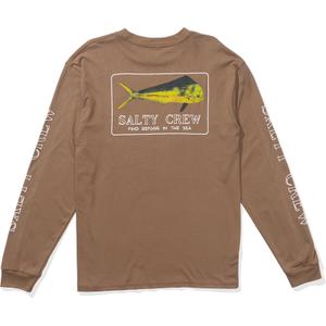 20135492-clay-t-shirt-manches-longues-salty-crew-golden-mahi-premium-clay