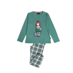 62412-0-001350-pyjama-manches-longues-fille-santoro-london-be-kind-to-the-planet-verde-hoja