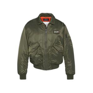 21090rs-army-kaki-blouson-en-nylon-recycle-schott-cwu-original-army-kaki