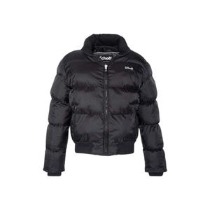 chicago-black-doudoune-a-capuche-avec-bord-cote-schott-black