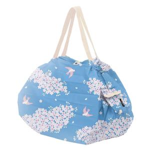 kb2349shupjap-s477ha-sac-shupatto-japan-collection-hana-ni-tori-bleu-blanc-l