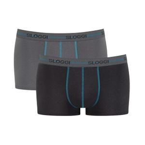 10206968-m003-boxers-taille-basse-sloggi-start-x2-brown-light-combination