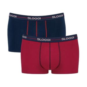 10206968-m008-boxers-taille-basse-sloggi-start-x2-blue-dark-combination